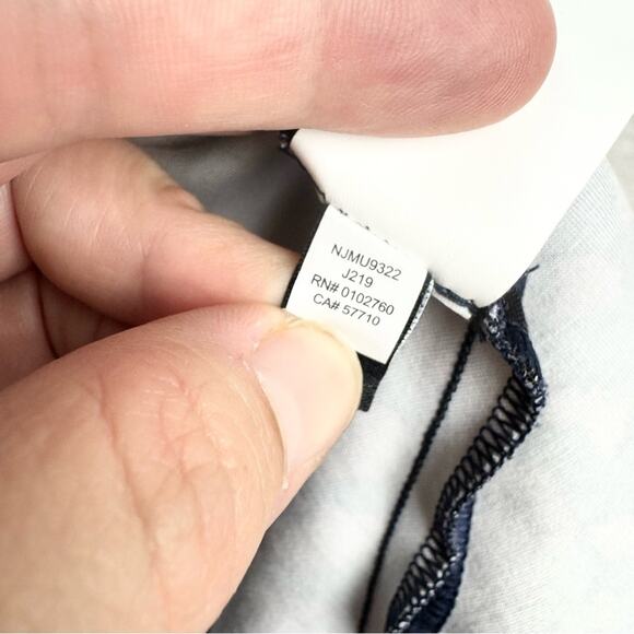 Kate Spade Blue Broome Street Leopard Lace Up Ponte Fit & Flare Dress Sz S Glam - Picture 13 of 13